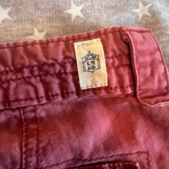 Levi’s salmon/pink 100% cotton shorts - size 10 - Picture 5 of 7